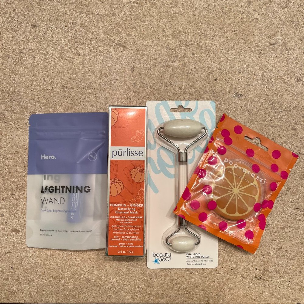 ALL NEW! Face items bundle! Eye masks, Purlisse Detoxifying Charcoal Mask, etc.